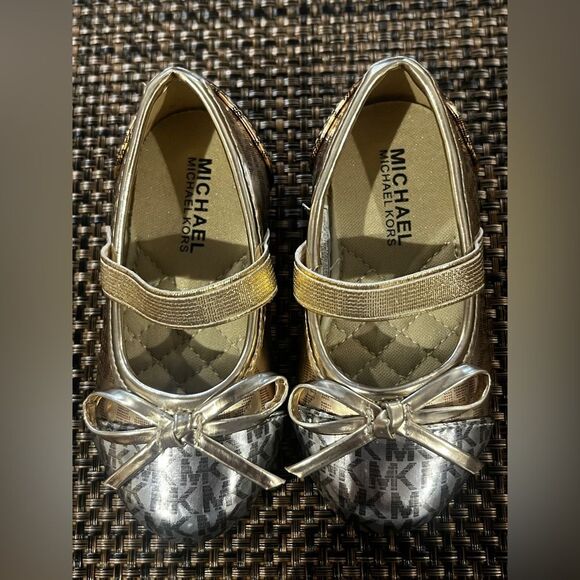 MICHAEL Michael Kors Rover Jessa Mary Jane Ballet Flat Size 5c Toddler - Picture 1 of 7